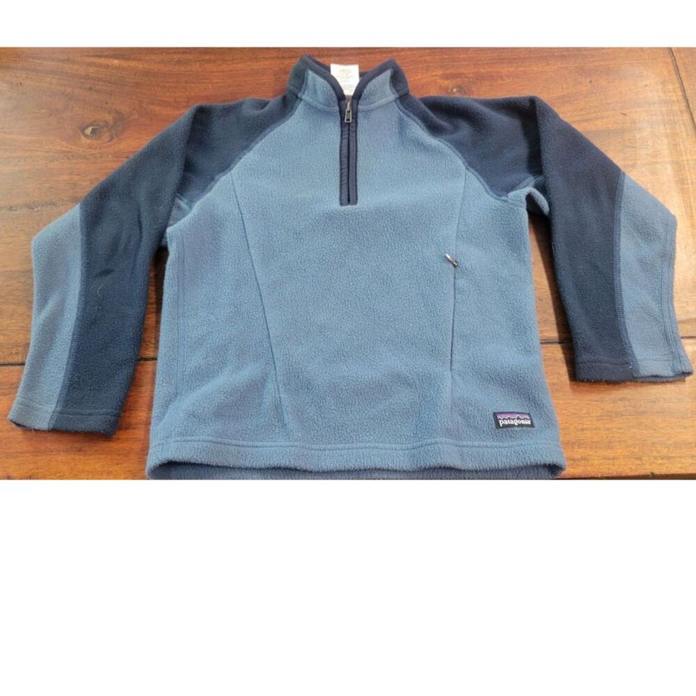 Patagonia Child Kids' El Cap Zip-T Style 64651 fleece top
